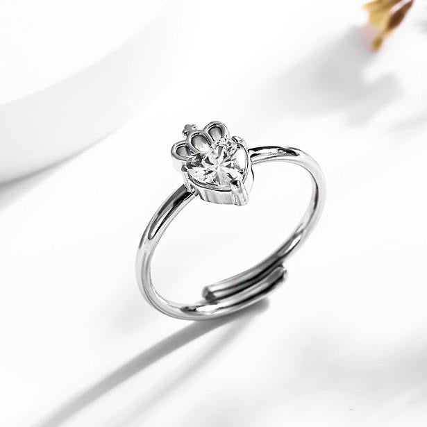 Sortija Corona Corazón