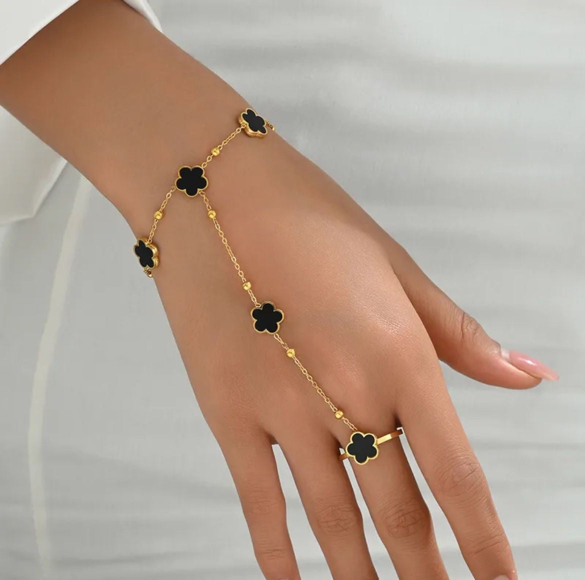 Elegante y única pulsera & sortija