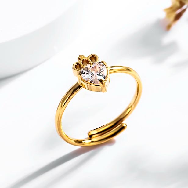 Sortija Corona Corazón